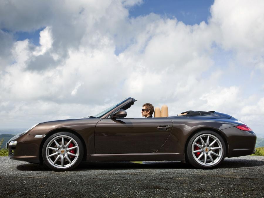  Porsche 911 Carrera S Cabriolet 2008 года  (UK) (фото 4 из 5)